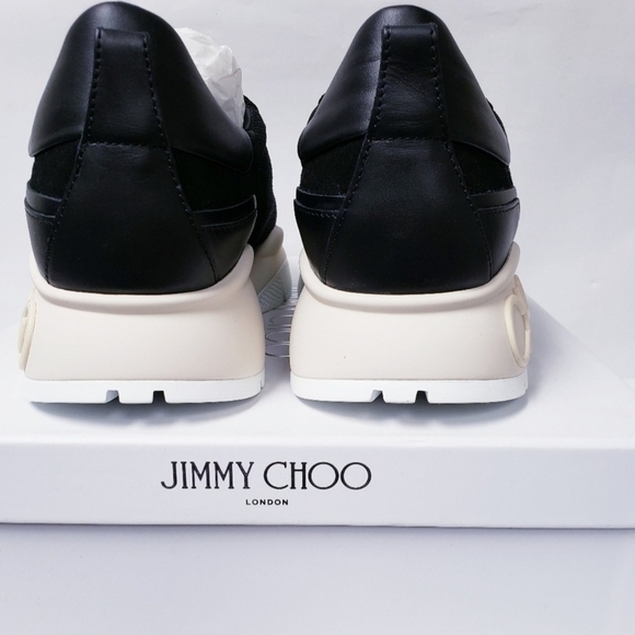 Jimmy Choo Men's Black Raine Sneakers EU 43 US Mens 10-10.5 (NIB) - Picture 12 of 12